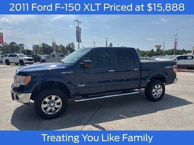 2011 Ford F-150 4X4 XLT 4DR Supercrew Styleside 5.5 FT. SB