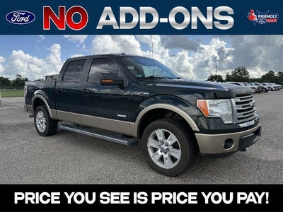 2013 Ford F-150 4X4 Lariat 4DR Supercrew Styleside 6.5 FT. SB