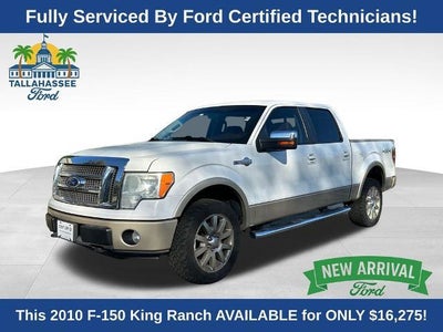 2010 Ford F-150 4X4 King Ranch 4DR Supercrew Styleside 5.5 FT. SB