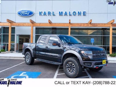 2013 Ford F-150 4X4 SVT Raptor 4DR Supercrew Styleside 5.5 FT. SB