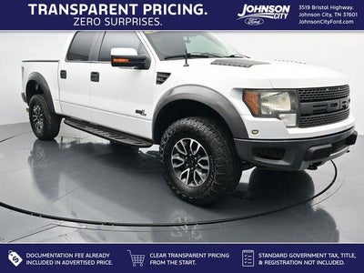 2013 Ford F-150 4X4 SVT Raptor 4DR Supercrew Styleside 5.5 FT. SB