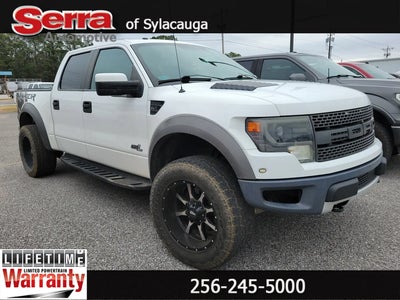2013 Ford F-150 4X4 SVT Raptor 4DR Supercrew Styleside 5.5 FT. SB