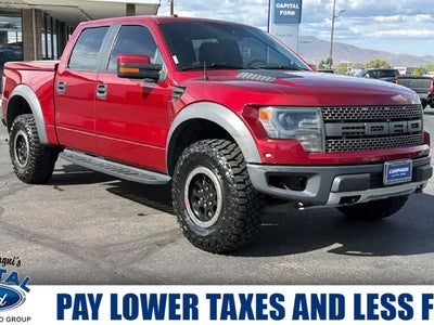 2014 Ford F-150 4X4 SVT Raptor 4DR Supercrew Styleside 5.5 FT. SB