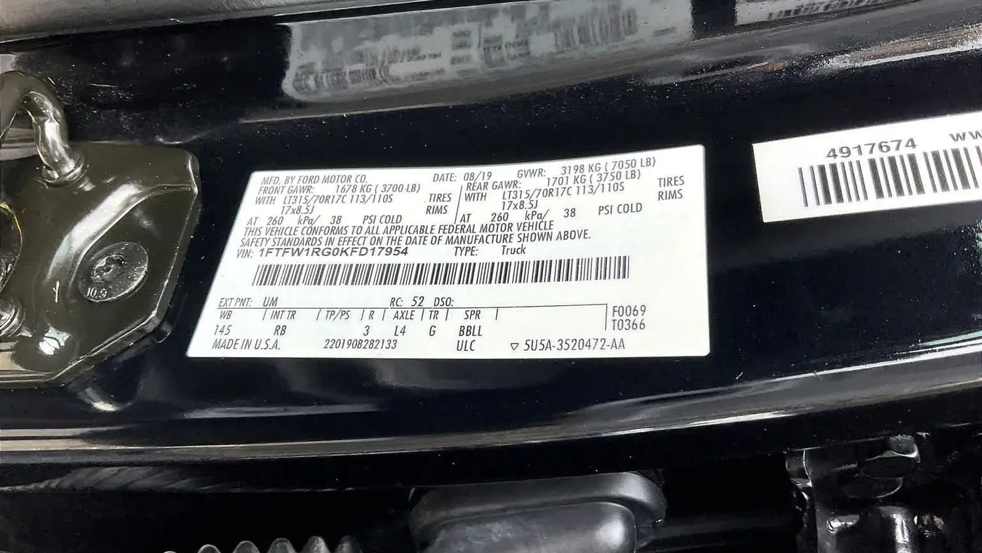 2019 Ford F-150 Raptor