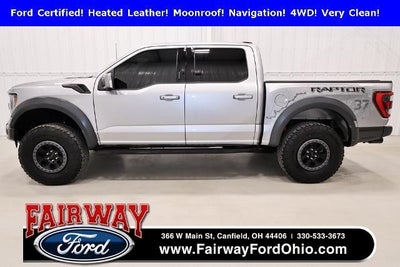 2023 Ford F-150 4X4 Raptor 4DR Supercrew 5.5 FT. SB
