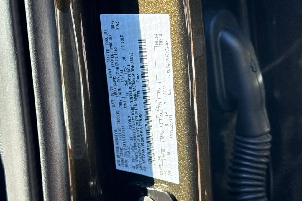 2025 Ford F-150 - $84,967