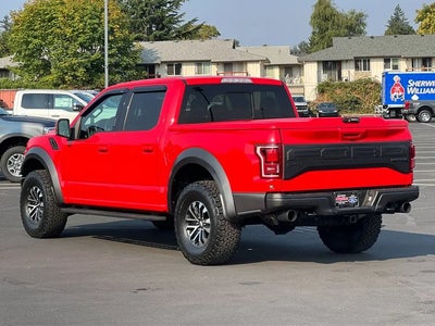 2018 Ford F-150 4X4 Raptor 4DR Supercrew 5.5 FT. SB