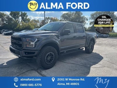 2019 Ford F-150 4X4 Raptor 4DR Supercrew 5.5 FT. SB