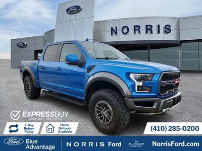 2020 Ford F-150 4X4 Raptor 4DR Supercrew 5.5 FT. SB