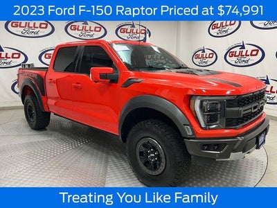 2023 Ford F-150 4X4 Raptor 4DR Supercrew 5.5 FT. SB