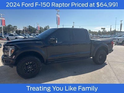 2024 Ford F-150 4X4 Raptor 4DR Supercrew 5.5 FT. SB