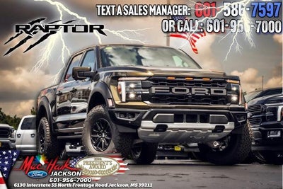 2024 Ford F-150 4X4 Raptor 4DR Supercrew 5.5 FT. SB