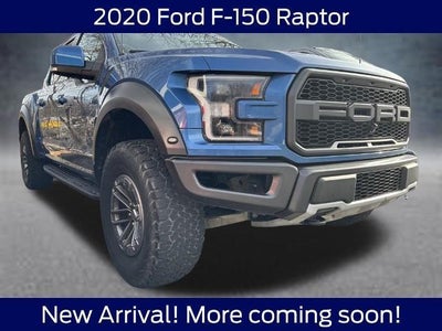 2020 Ford F-150 4X4 Raptor 4DR Supercrew 5.5 FT. SB