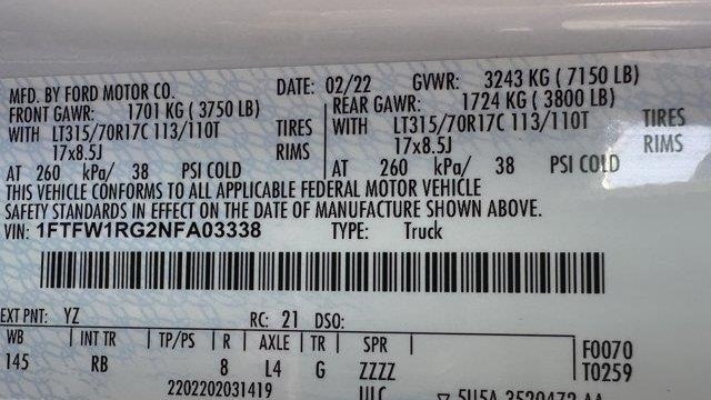 2022 Ford F-150 Raptor