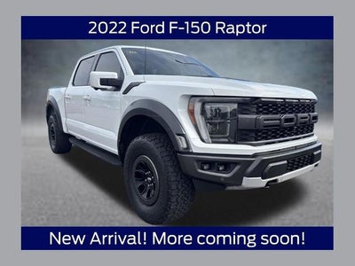 2022 Ford F-150 4X4 Raptor 4DR Supercrew 5.5 FT. SB