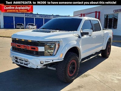 2023 Ford F-150 4X4 Raptor 4DR Supercrew 5.5 FT. SB