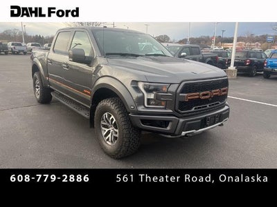 2018 Ford F-150 4X4 Raptor 4DR Supercrew 5.5 FT. SB