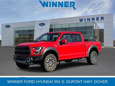 2019 Ford F-150 4X4 Raptor 4DR Supercrew 5.5 FT. SB