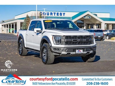 2022 Ford F-150 4X4 Raptor 4DR Supercrew 5.5 FT. SB