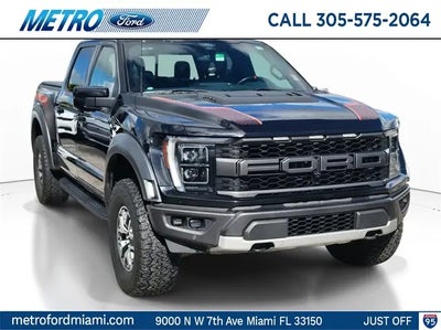 2022 Ford F-150 4X4 Raptor 4DR Supercrew 5.5 FT. SB