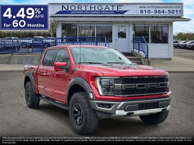 2023 Ford F-150 4X4 Raptor 4DR Supercrew 5.5 FT. SB