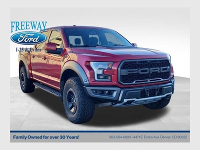2018 Ford F-150 4X4 Raptor 4DR Supercrew 5.5 FT. SB