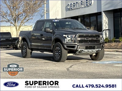 2019 Ford F-150 4X4 Raptor 4DR Supercrew 5.5 FT. SB