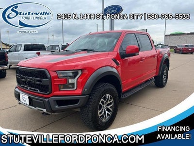 2018 Ford F-150 4X4 Raptor 4DR Supercrew 5.5 FT. SB