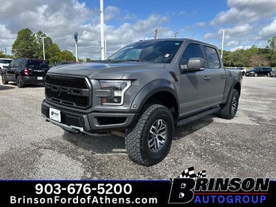 2018 Ford F-150 4X4 Raptor 4DR Supercrew 5.5 FT. SB