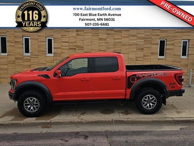 2022 Ford F-150 4X4 Raptor 4DR Supercrew 5.5 FT. SB