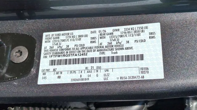 2026 Ford F-150 Raptor