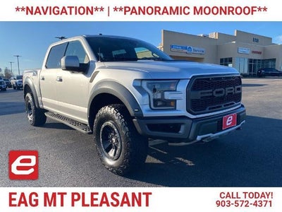 2018 Ford F-150 4X4 Raptor 4DR Supercrew 5.5 FT. SB