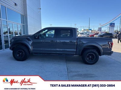 2018 Ford F-150 4X4 Raptor 4DR Supercrew 5.5 FT. SB