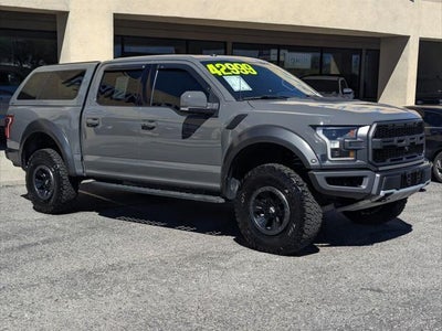 2018 Ford F-150 4X4 Raptor 4DR Supercrew 5.5 FT. SB