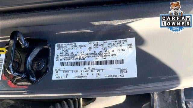 2018 Ford F-150 Raptor