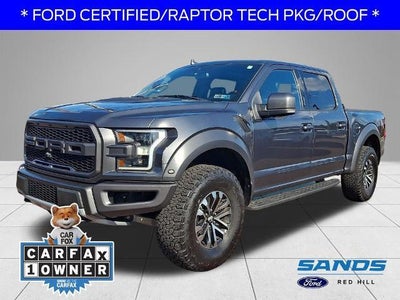 2019 Ford F-150 4X4 Raptor 4DR Supercrew 5.5 FT. SB