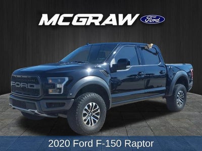 2020 Ford F-150 4X4 Raptor 4DR Supercrew 5.5 FT. SB