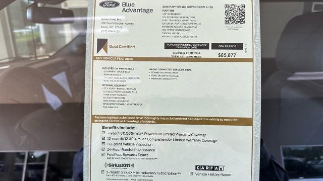 2025 Ford F-150 Raptor