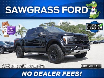 2025 Ford F-150 4X4 Raptor 4DR Supercrew 5.5 FT. SB