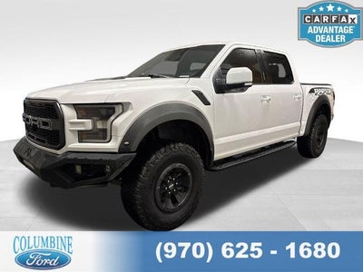 2018 Ford F-150 4X4 Raptor 4DR Supercrew 5.5 FT. SB