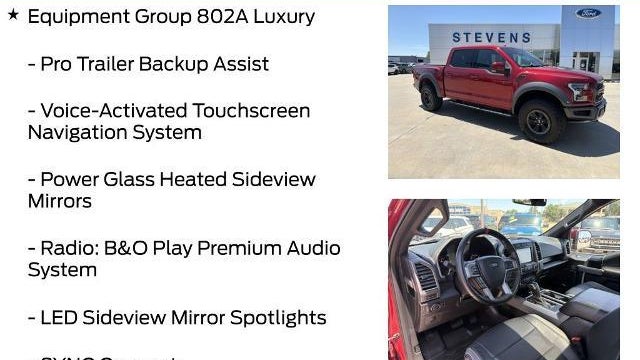 2018 Ford F-150 Raptor