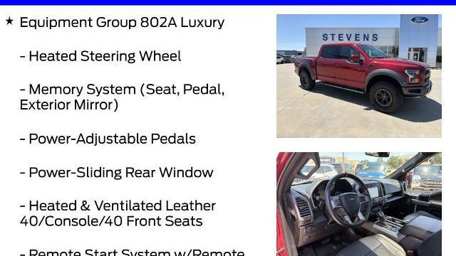 2018 Ford F-150 Raptor