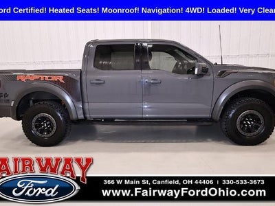 2021 Ford F-150 4X4 Raptor 4DR Supercrew 5.5 FT. SB