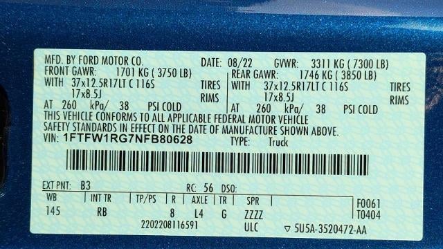 2022 Ford F-150 Raptor