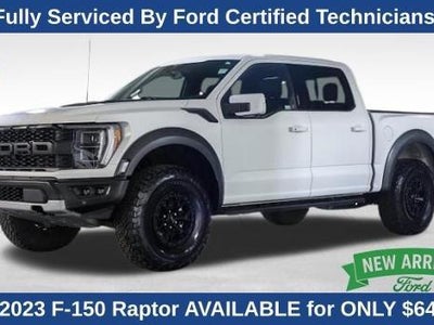 2023 Ford F-150 4X4 Raptor 4DR Supercrew 5.5 FT. SB