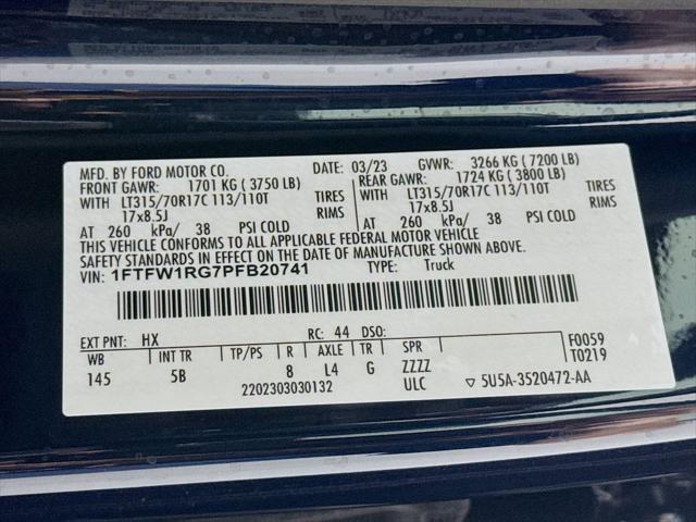2023 Ford F-150 - $63,695