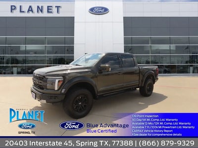 2025 Ford F-150 4X4 Raptor 4DR Supercrew 5.5 FT. SB