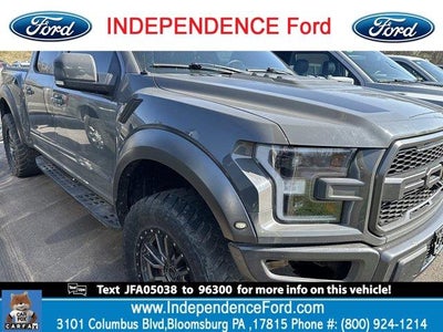 2018 Ford F-150 4X4 Raptor 4DR Supercrew 5.5 FT. SB
