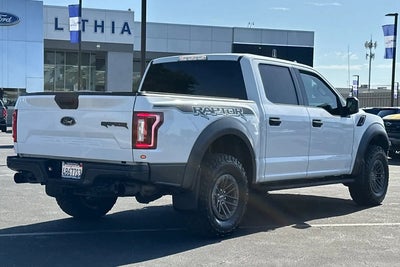 2019 Ford F-150 4X4 Raptor 4DR Supercrew 5.5 FT. SB