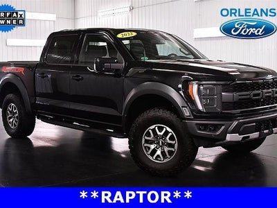 2022 Ford F-150 4X4 Raptor 4DR Supercrew 5.5 FT. SB